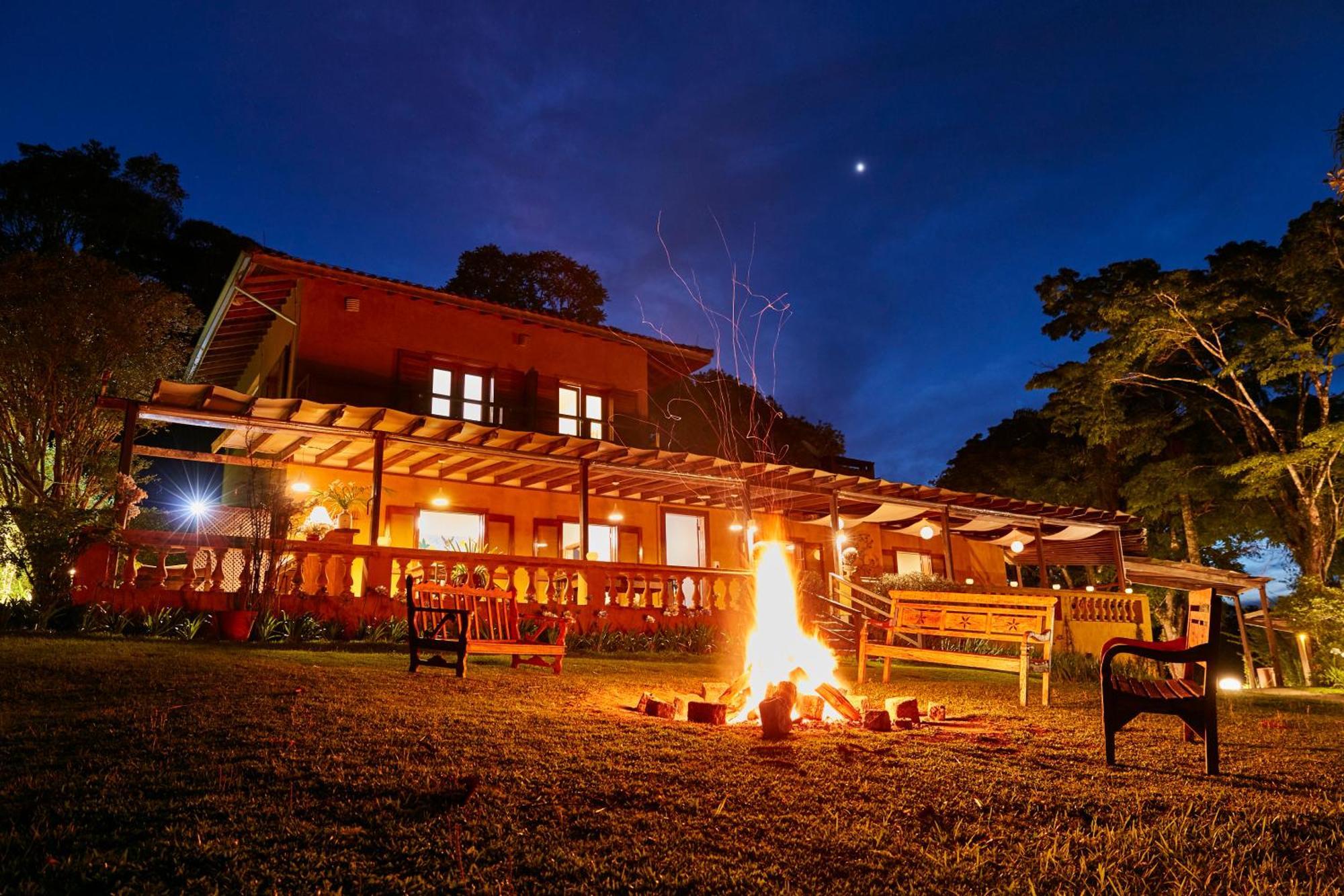 Hotel Fazenda Morros Verdes Ecolodge Ibiúna Екстериор снимка